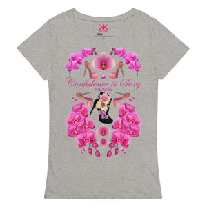 Women’s basic organic t-shirt 'Passion flower'
