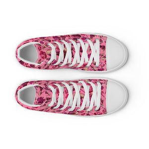 Women’s high top canvas shoes 'Pink Diamond'