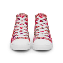 Load image into Gallery viewer, Women’s high top canvas shoes &#39;Hollywood&#39;
