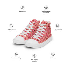 Load image into Gallery viewer, Women’s high top canvas shoes &#39;Influencer Vibe&#39;
