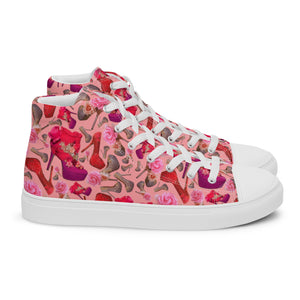 Women’s high top canvas shoes 'Hollywood'