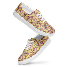 Load image into Gallery viewer, Women’s lace-up canvas shoes &#39;Tea Party&#39;
