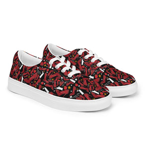Women’s lace-up canvas shoes 'Empire State of dreams'