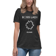 Load image into Gallery viewer, Women&#39;s Relaxed T-Shirt &#39;Boss Lady O&#39;
