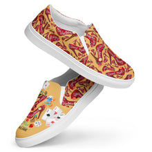 Load image into Gallery viewer, Women’s slip-on canvas shoes &#39;Down the rabbit hole&#39;
