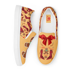 Women’s slip-on canvas shoes 'Ginger bread'