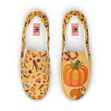 Load image into Gallery viewer, Women’s slip-on canvas shoes &#39;Pumpkin&#39;
