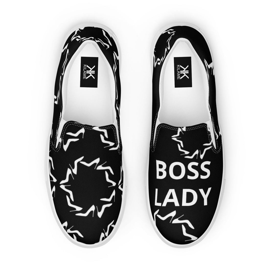Women’s slip-on canvas shoes 'Boss Lady'