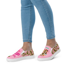 Load image into Gallery viewer, Women’s slip-on canvas shoes &#39;Pop Princess&#39;
