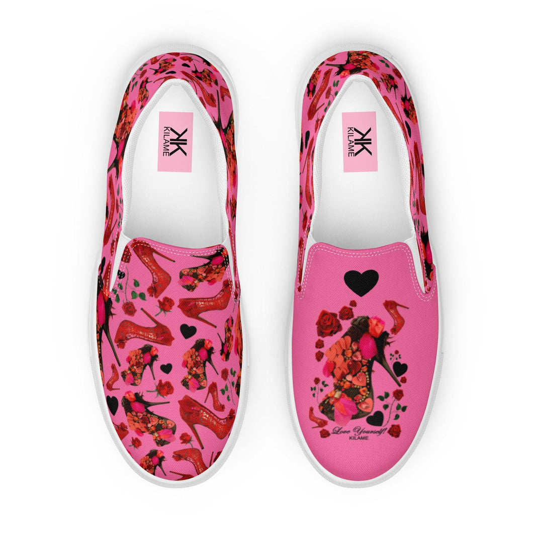 Women’s slip-on canvas shoes 'Deep Love'