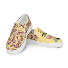 Load image into Gallery viewer, Women’s slip-on canvas shoes &#39;Tea Party&#39;
