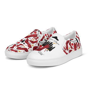 Women’s slip-on canvas shoes 'Empire State of dreams'