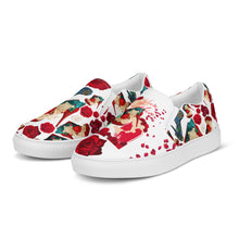 Load image into Gallery viewer, Women’s slip-on canvas shoes &#39;Amore tricolore&#39;
