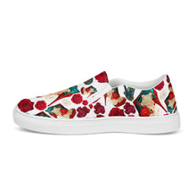 Load image into Gallery viewer, Women’s slip-on canvas shoes &#39;Amore tricolore&#39;
